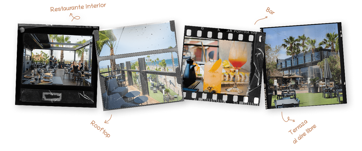 Downwind: bar con terraza en Playa de las Salinas